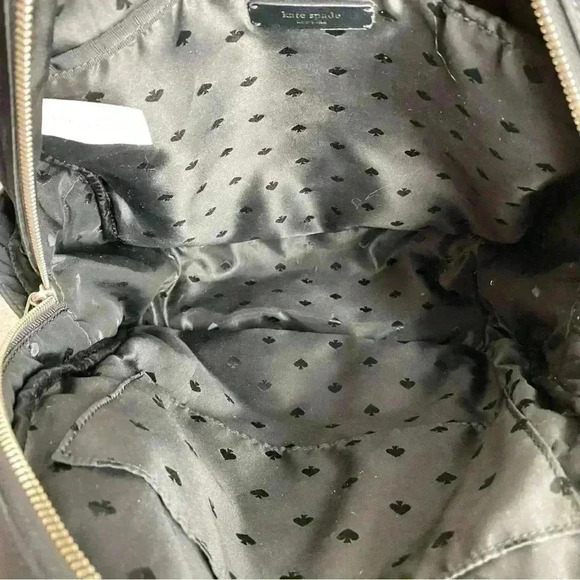 Kate Spade New York Dawn Large Black Nylon Backpack